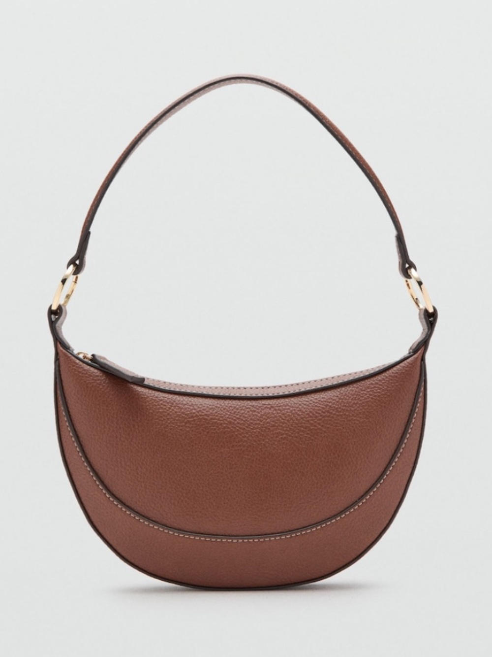 Oval shoulder bag
